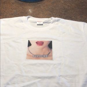 Supreme Necklace Tee (WHITE, DS)